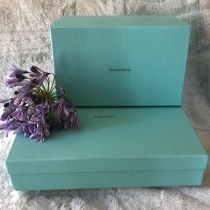 ★ 2 Large Tiffany Blue Gift Boxes ★